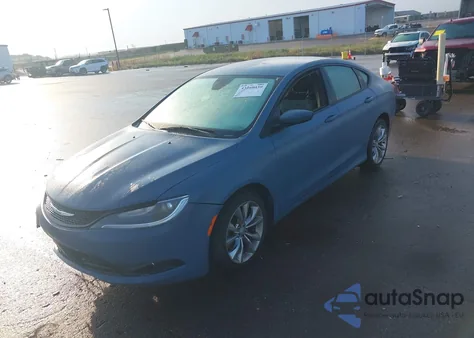 2015 Chrysler 200 S из США, поврежденный, VIN 1C3CCCDG0FN598037